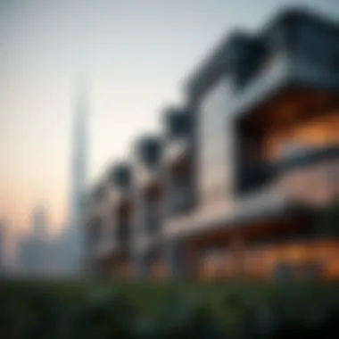 Elegant Dubai skyline showcasing modern real estate