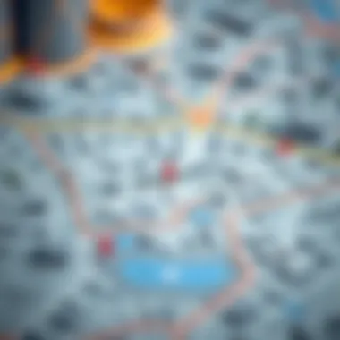 Map of Al Barsha highlighting key locations and amenities