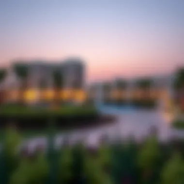 Modern Amenities in Al Khawaneej Modern amenities in Al Khawaneej, featuring parks and recreational areas