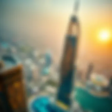 Bird's eye view of Al Saeed Tower 2 in Dubai's skyline