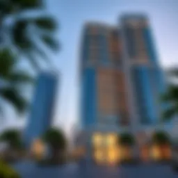 Exterior view of Al Saeed Tower 2 showcasing its modern architecture