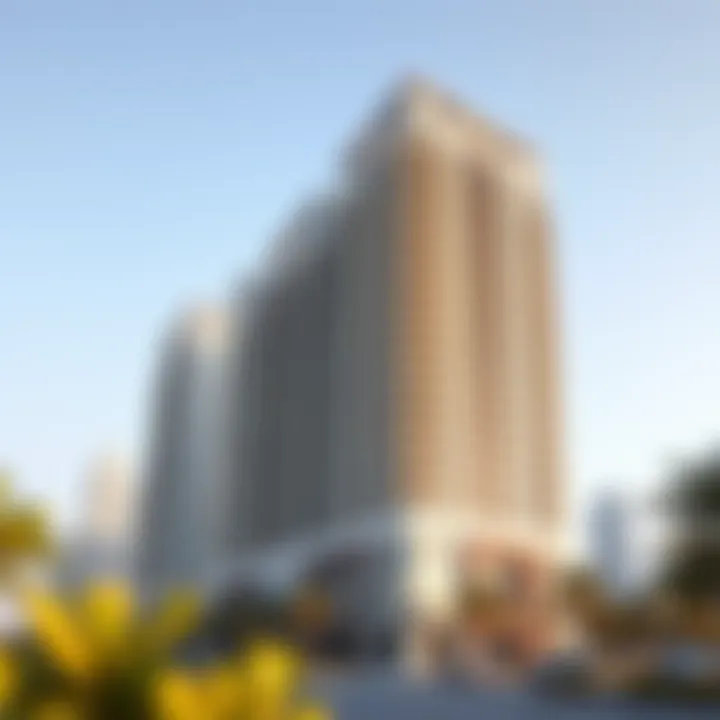 Architectural Brilliance of Burj Vista Tower 2 Stunning exterior view of Burj Vista Tower 2 showcasing its architectural brilliance