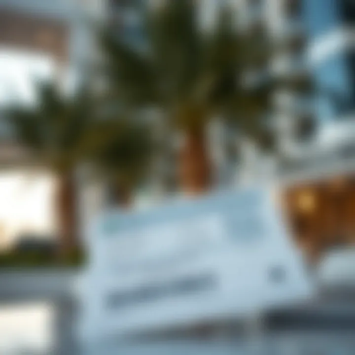 Real estate transaction with Makani number