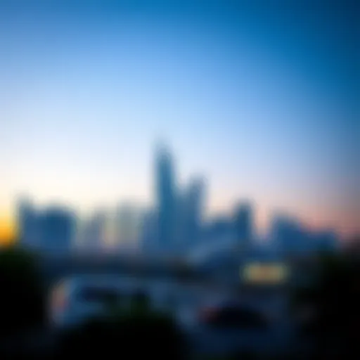 UAE skyline representing family unity