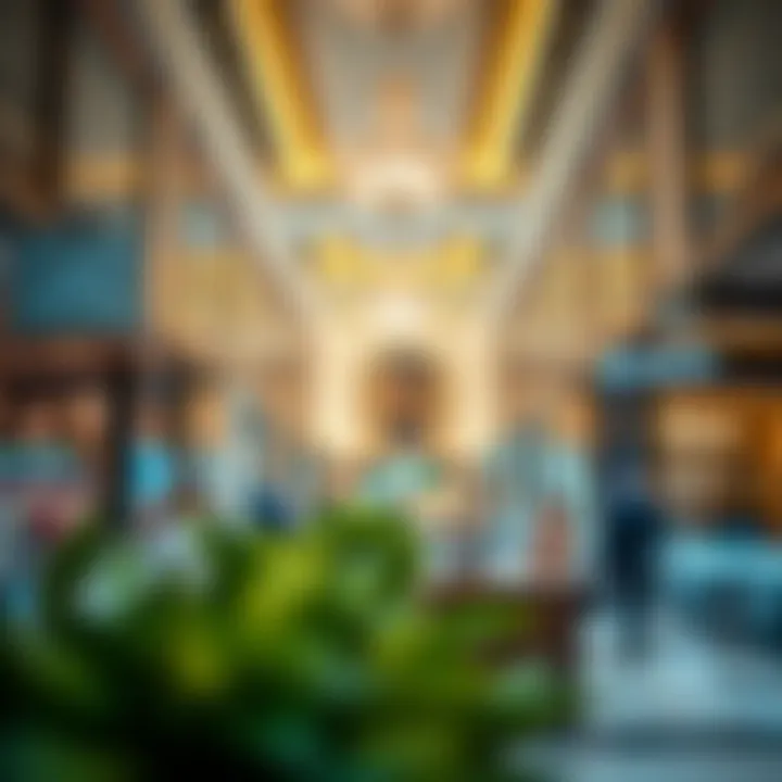 Luxury services offered at Dubai Mall such as personal shopping assistance