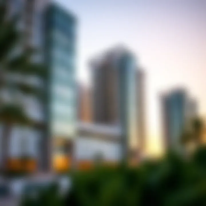 Modern architectural design of Nakheel developments