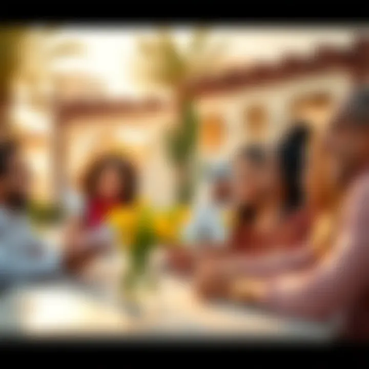 Vibrant community life in Nakheel's projects