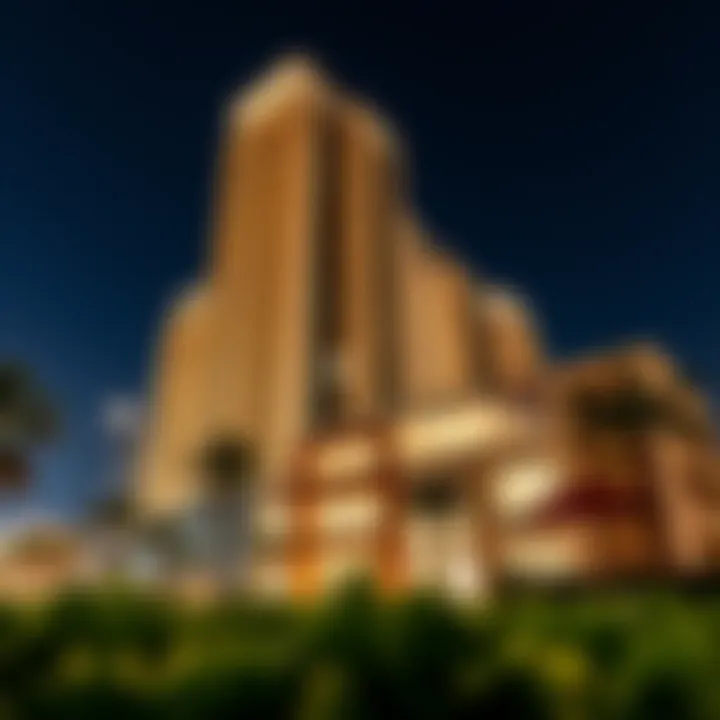 Stunning view of Creek Edge Tower 2 showcasing its modern architecture