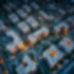 Aerial view of Damac Hills 3 showcasing residential areas