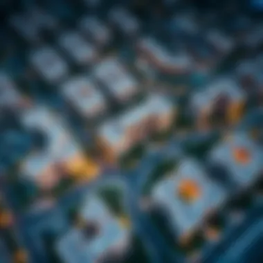 Aerial view of Damac Hills 3 showcasing residential areas