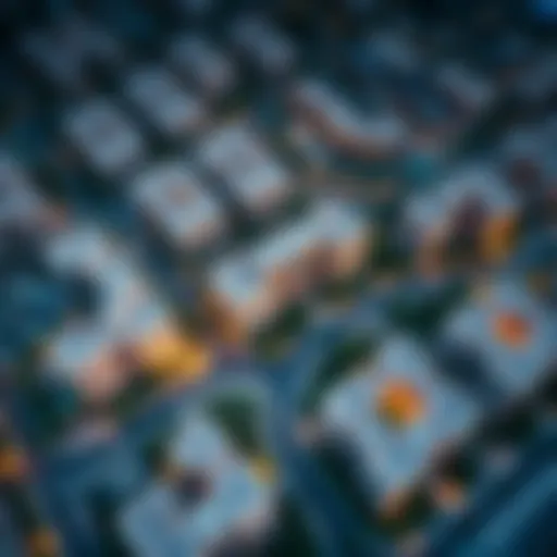 Aerial view of Damac Hills 3 showcasing residential areas