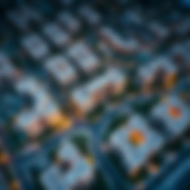 Aerial view of Damac Hills 3 showcasing residential areas