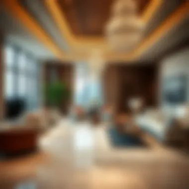 Luxurious interiors of a property in Damac Hills 3