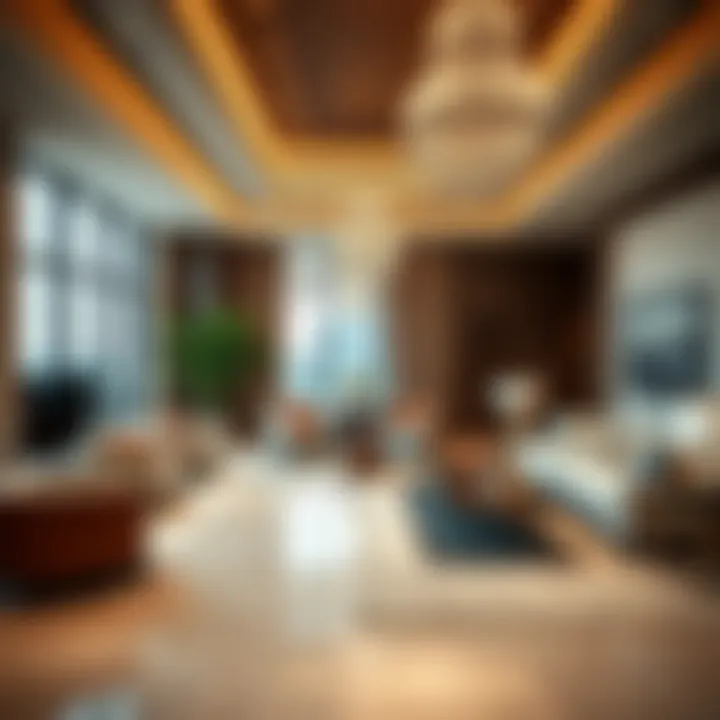 Luxurious interiors of a property in Damac Hills 3