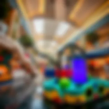 Leisure and Entertainment at Emirates Mall Leisure activities area including entertainment and relaxation zones