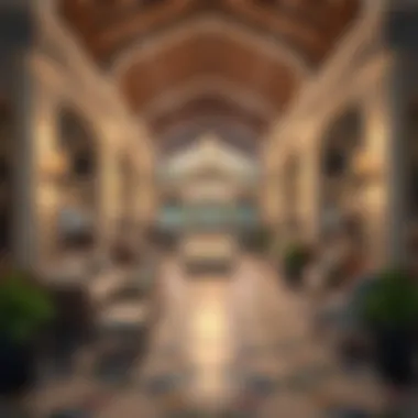 Luxurious amenities available in the European Village, highlighting leisure and lifestyle offerings