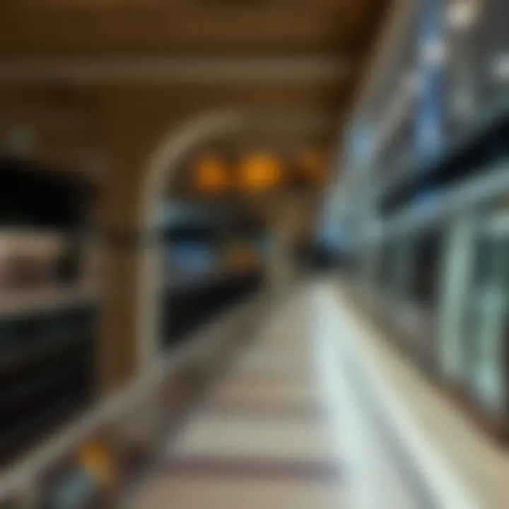 Dafza Metro station view