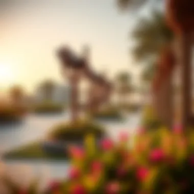 Vibrant community spaces in the park