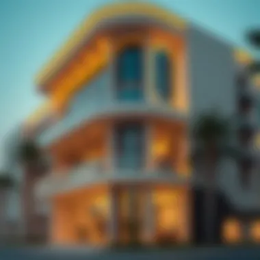 Stunning architectural facade of Art 9 showcasing modern design