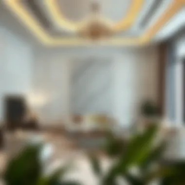 Luxurious Interior of an Azizi Development Property Interior design of a luxurious Azizi Development property