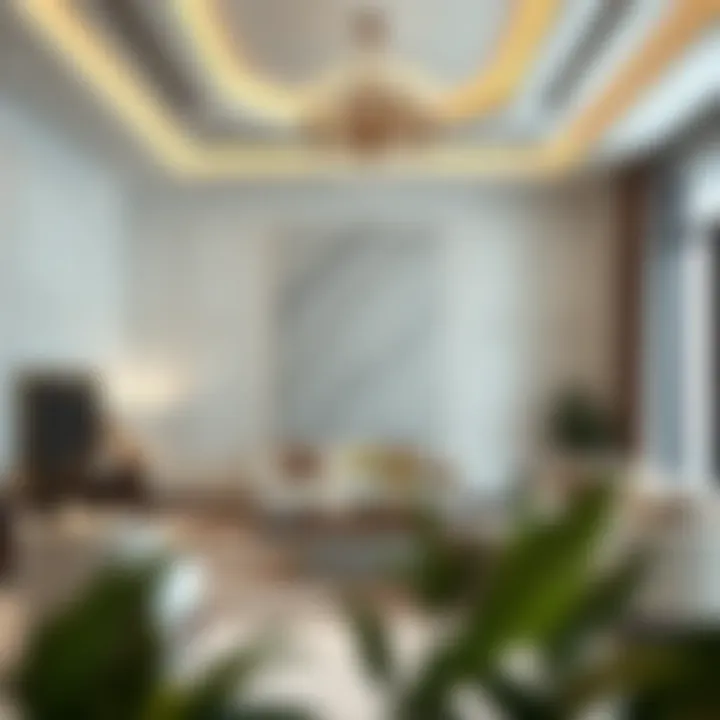 Luxurious Interior of an Azizi Development Property Interior design of a luxurious Azizi Development property