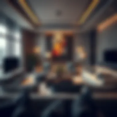 Stylish interior design showcasing lifestyle in بيلا روز الممزر