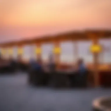Beachfront Dining at Lamer Beach Luxurious beachfront dining options at Lamer Beach Jumeirah