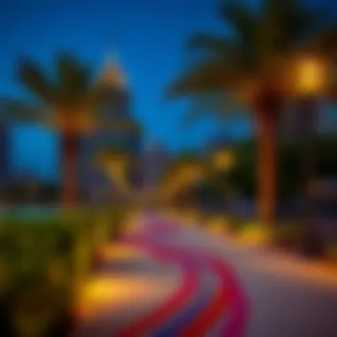 Vibrant community park in the heart of Meydan City