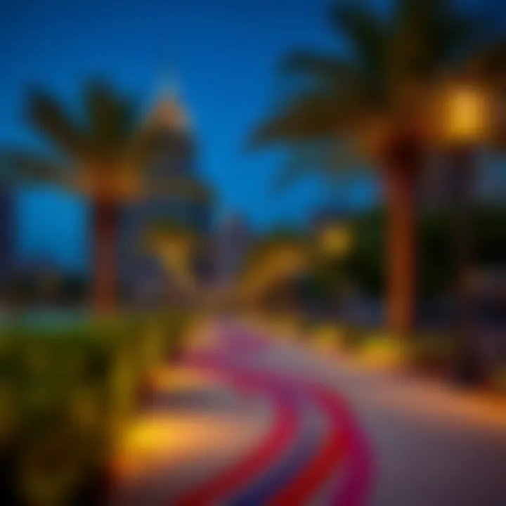 Vibrant community park in the heart of Meydan City