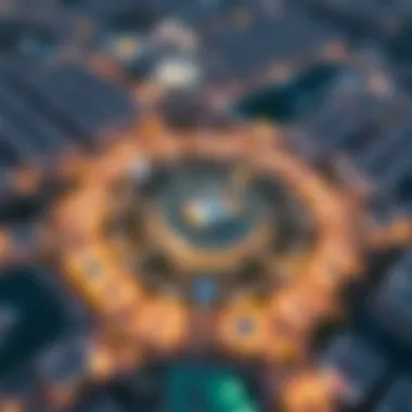 Aerial view showcasing the Nazma Project's location