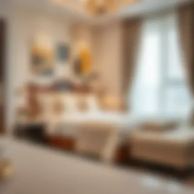 Amenities in a rental room in Al Quoz