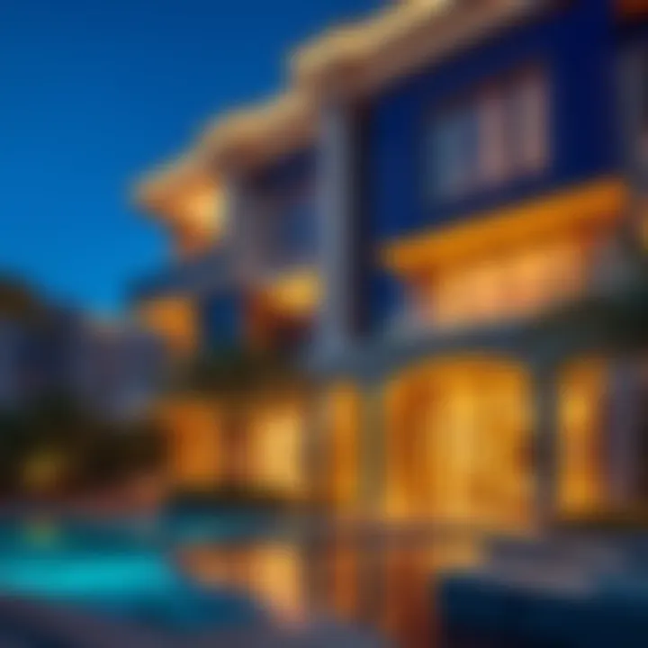 A luxurious property in Dubai's upscale neighborhood