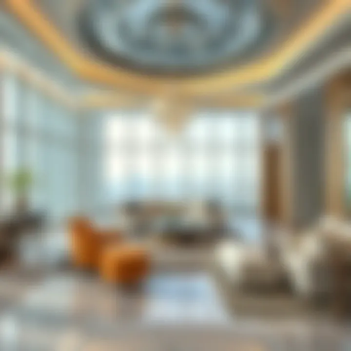 Interior features of the Iridium Building demonstrating luxury and comfort