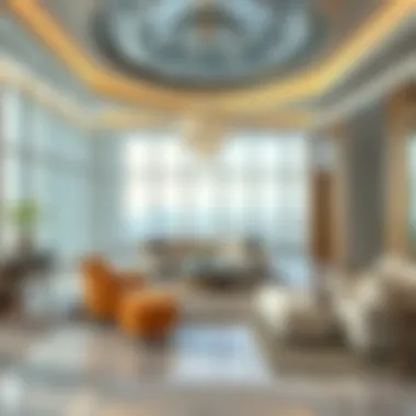 Interior Luxury of the Iridium Building Interior features of the Iridium Building demonstrating luxury and comfort