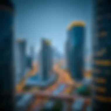 Location Advantages of the Iridium Building View of Al Barsha area highlighting the location advantages of the Iridium Building