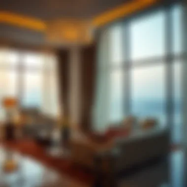 Luxury Living in Dubai Luxury apartment interior reflecting the essence of Dubai living