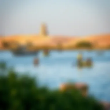 Visitors enjoying various recreational activities around Khalid Lake