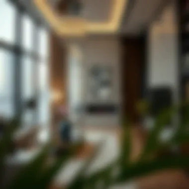 Interior of a Modern Dubai Apartment Modern apartment interiors reflecting investment potential
