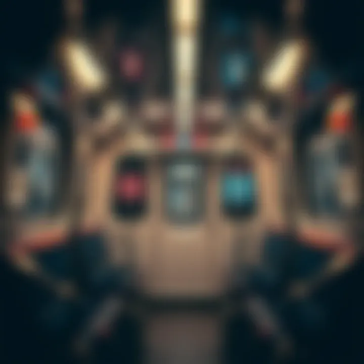 Interior view of a Dubai Metro carriage