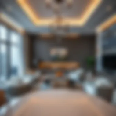 Luxurious interior living space within the Pagani Residence