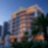 Stunning exterior view of Paramount Residence Dubai showcasing its architectural brilliance
