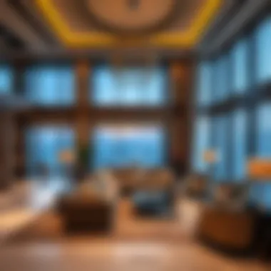 Luxurious interior of a residence highlighting premium furnishings and decor