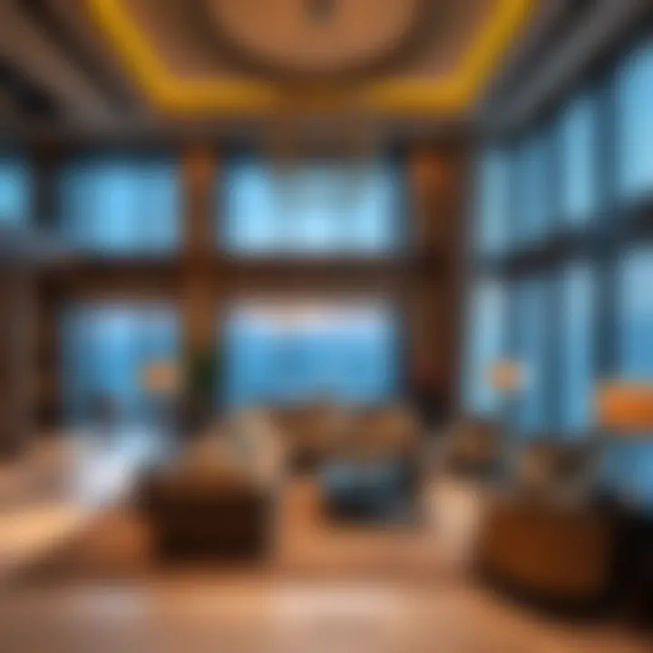 Luxurious interior of a residence highlighting premium furnishings and decor