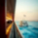 Scenic view of the Sharjah to Dubai ferry route