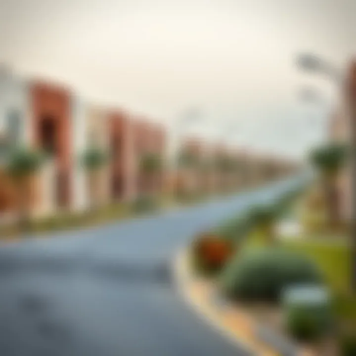 Modern residential area in Al Ain highlighting real estate opportunities.