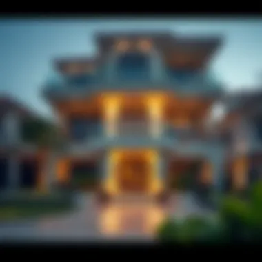 A luxurious villa in a prestigious neighborhood of Dubai