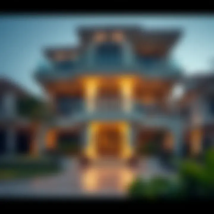 A luxurious villa in a prestigious neighborhood of Dubai