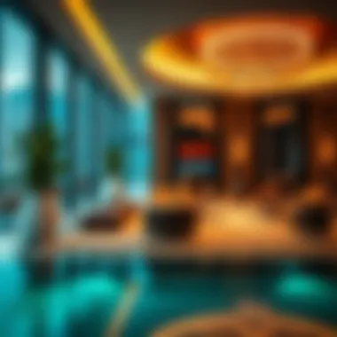 Luxurious amenities offered within Tiffany Towers