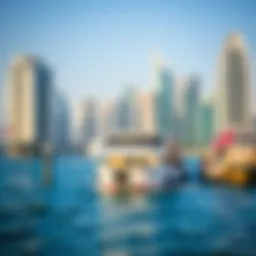 Timetable for the Dubai Marina to Al Ghubaiba Ferry Service Introduction