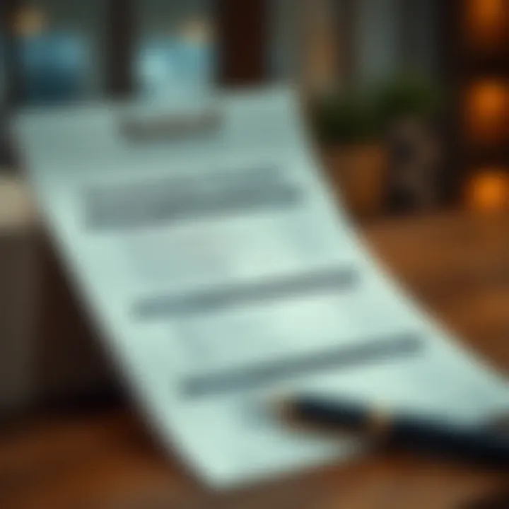 Documentation checklist for move-in requests